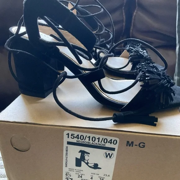 New Zara sandals woman’s - Picture 5 of 12